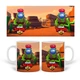 Кружка Амонг Ас Бравл Старс Спайк (Among Us Brawl Stars Spike) (20259-2599) Керамика Белый - изображение 4