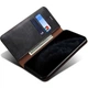 Чехол-книжка с кармашками UniCase Leather Wallet для iPhone SE 2 / 3 (2020 / 2022) / iPhone 8 / iPhone 7 - Black - изображение 6