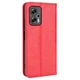 Чехол-книжка Deexe Retro Style для Xiaomi Poco X4 GT - Red - изображение 3