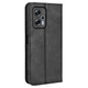 Чехол-книжка Deexe Retro Style для Xiaomi Poco X4 GT - Black - изображение 3