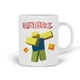 Кружка Роблокс (Roblox) (20259-1707) Керамика Белый - изображение 3