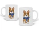Кружка Корги (Corgi) (20259-1227) Керамика Белый - изображение 2