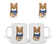 Кружка Корги (Corgi) (20259-1227) Керамика Белый - изображение 4