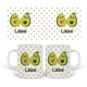 Кружка Лайк Авокадо (Likee Avocado) (20259-1031) Керамика Белый - изображение 4