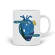 Кружка Вінсент Ван Гог Серце (Vincent van Gogh Heart) (20259-2950) Кераміка Білий - зображення 3