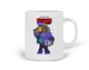 Кружка Бравл Старс Рико (Brawl Stars Riko) (20259-1006) Керамика Белый - изображение 3