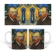 Кружка Вінсент Ван Гог (Vincent van Gogh) (20259-2968) Кераміка Білий - зображення 4