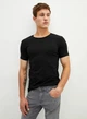 Мужская футболка LC Waikiki M Черная (LCW T-shirt -7121) - изображение 2