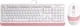 Клавіатура+миша провідні A4Tech F1010 (Pink/White) USB (4711421947367) - изображение 1