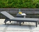 Шезлонг пластиковый Keter Jaipur Sun lounger Графит - изображение 1