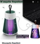 Электрическая лампа уничтожитель насекомых Electric Shok Mosquito Lamp от USB ночник Зеленый - изображение 4
