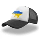 Кепка унисекс Всё будет Украина (9274-3771-BK-WH) Черно-белый - изображение 2