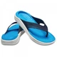 В'єтнамки Crocs Jibbitz LiteRide Flip 205182-462-M8/W10 41-42 (25.5 см) Темно-синій з білим - зображення 2