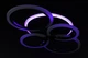 Люстра потолочная LED 26328 Черный 10х39х61 см. - изображение 8