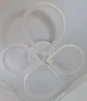 Люстра светодиодная потолочная LED светильник для квартиры на потолок лэд 25150 Белый 13х57х73 см. - изображение 4