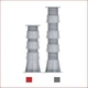 Регулируемая опора Karoapp K-A8 471-651 мм К-А4 + 3шт. K-CL до 900 кг - изображение 8