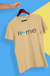 Футболка мужская песочная с принтом "Home" Maybel M Home-M (1642_2) - изображение 2