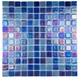 Стеклянная мозаика Glass Mosaic голубой перламутр EIM612 Light Blue Rainbow Mix 31,7x31,7 за 1 ШТ - изображение 1