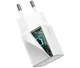 Мережевий зарядний пристрій Baseus Super Si Quick Charger 1C 20W EU White - изображение 4