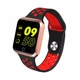 Розумний Фітнес браслет Smart band ZGPAX S226 Тонометр червоний - зображення 2