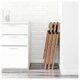 Кухонний стілець TERJE IKEA 648.331.08 бук дерево - изображение 8
