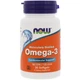 Омега-3, Now Foods, Omega-3, 30 капсул [NOW-01649] - изображение 1