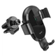 Холдер Hoco CA105 Guide three - axis linkage wireless charging car holder Чорний - изображение 3