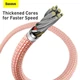 Кабель BASEUS Type-C to Lightning Dynamic Series Fast Charging Data Cable |1m, 20W| (CALD000003) 4757377 - изображение 3