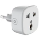 Розумна Wi-Fi розетка LDNIO WIFI SMART POWER PLUG SCW1050 | 2500W, 10A, 2.4Ghz | Білий - зображення 1