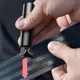Рятувальний набір молоток склобій та ніж для ременя безпеки Baseus Sharp Tool. Black - зображення 8