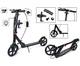 Самокат двухколесный Scale Sports SS18 С LED-фонариком черный (1201820961) - изображение 2
