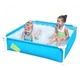 Бассейн детский каркасный Bestway Квадрат голубой 122x122x30,5см (56217) - изображение 2