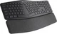 Клавіатура бездротова Logitech Ergo K860 ергономічна чорна - зображення 2