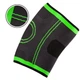 Наколенник эластичный бандаж фиксатор коленного сустава Sibote 2501 размер XL Dark Grey-Green - изображение 2