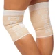 Наколенник бандаж эластичный фиксатор коленного сустава Matsa My Fit 0026 размер L Beige - изображение 1