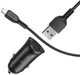 Автомобільний зарядний пристрій Hoco Z39 18W (QC3.0 + 2 USB + кабель microUSB) Чорний (27494) - зображення 5