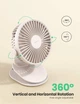Настільний електричний вентилятор UGREEN USB-C MULTIFUNCTIONAL FAN #80907 із захисними ґратами та прищіпкою - зображення 6
