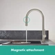 Cмеситель для кухни с выдвижной лейкой HANSGROHE Talis M54 сатин латунь 72802800 - изображение 6