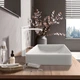 Cмеситель для умывальника с высоким изливом HANSGROHE Vivenis белый латунь 75042700 - изображение 3