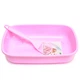 Комплект Georplast Welcome starter kit for kitten для котят мячик, лопатка, миска та лоток розовый 80500 - изображение 2