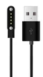 USB кабель для Smart Watch (4 pin/7,62mm) 1A 60см чорний - зображення 1