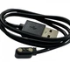 USB кабель для Amazfit Pop 3S / Pop 3R (2 pin / 2.84 mm) 1A 60см Чёрный - изображение 1