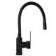 Змішувач для кухні DOMINO MALIBU DMM-203 LR-BLACK-BLACK - изображение 3