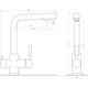 Смеситель для кухни под осмос Globus Lux LAZER GLLR-0888-FRANKE - изображение 4