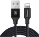 Кабель Baseus Yiven Cable USB to Lightning 2A 1.2m CALYW-01 Black - изображение 1