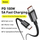 Кабель Baseus Superior Series Fast Charging Cable Type-C to Type-C 100W 2m CATYS-C01 Black - изображение 4