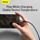 Кабель Baseus Tungsten Gold Fast Charging Data Cable USB to iP 2.4A 1m CALWJ-01 Black - зображення 6