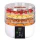 Сушилка для овощей и фруктов мяса рыбы электрическая Zelmer ZFD 1005 520 Вт 4 секции ЖК дисплей таймер автоотключение дегидратор белая - изображение 2