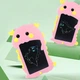 Детский графический планшет 8,5" LCD WRITING TABLET multicolor Динозаврик розовый - изображение 2
