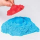 Кінетичний пісок Wacky-tivities Kinetic Sand Замок з піску 454 г Блакитний + формочки та лоток (71402B) - зображення 5